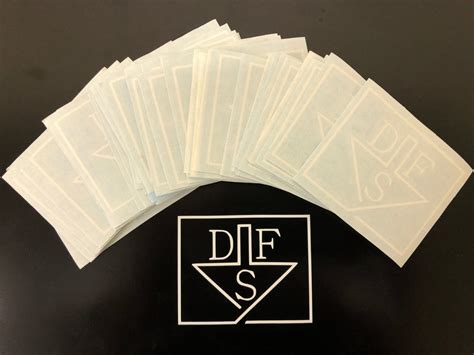 DownForceSolutions — DFS logo sticker