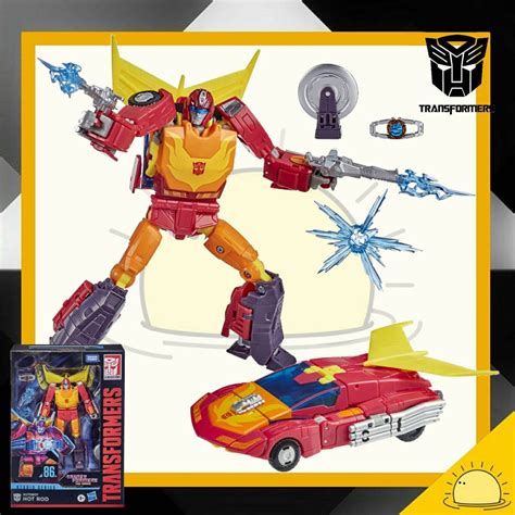 Transformers Toys Studio Series Voyager Class The The Movie Autobot Hot Rod Inch