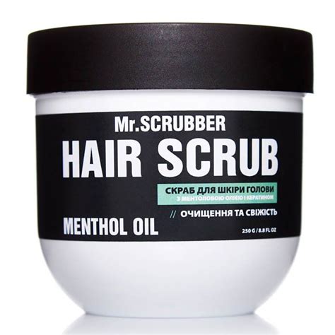 Mr.Scrubber Hair Scrub Menthol Oil скраб для кожи головы и волос с ...