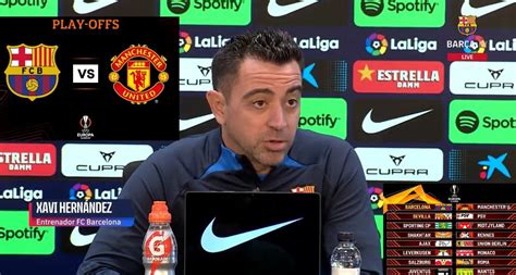 Xavi: "We've not been lucky with the draw, getting the toughest ...