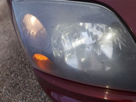 Фары Casp black спустя год эксплуатации — Mitsubishi Galant (9G), 2,4 л ...