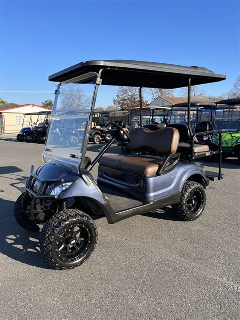 2015 Yamaha Drive 48 Volt Custom Electric Golf Cart 3 Lift Stone