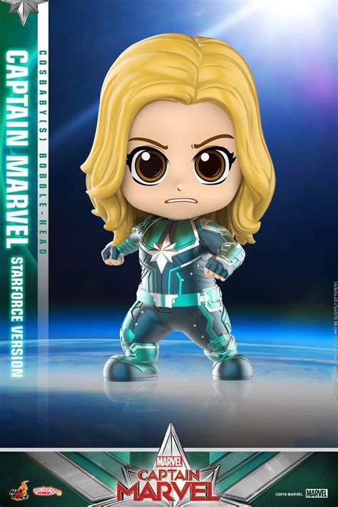 Hot Toys Captain Marvel Cosbaby S Bobble Head Series Figures