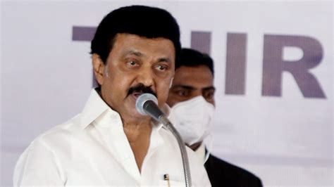 Tamil Nadu: Chief Minister MK Stalin dons the PPE suit to meet COVID-19 ...