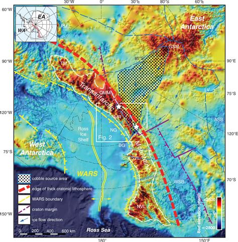 Le Rocce Glaciali Rivelano La Geologia Nascosta Sotto La Calotta