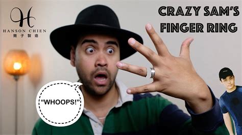 Roos Reviews Crazy Sams Finger Ring By Sam Huang Youtube