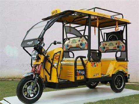 E Rickshaw Mayuri Vehicle Capacity 4 Seater At 140000 In Lucknow