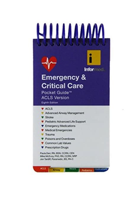 2011 Emergency And Critical Care Pocket Guide Acls Version Pdf By