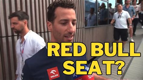 Is The Red Bull Seat The Aim Daniel Ricciardo Interview Hungarian