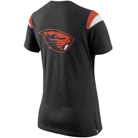 Nike Oregon State Beavers Women's Fan Top T-Shirt - Black | Official ...