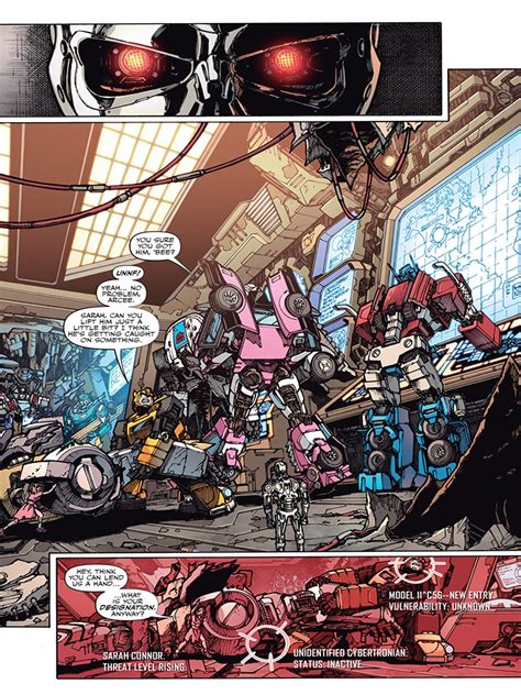 Idws Transformers Vs The Terminator Issue 3 Itunes Preview