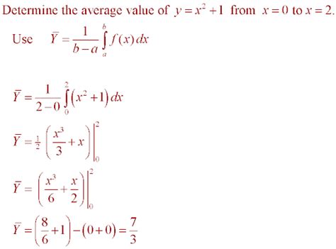 Lesson 104 Average Value Of A Function