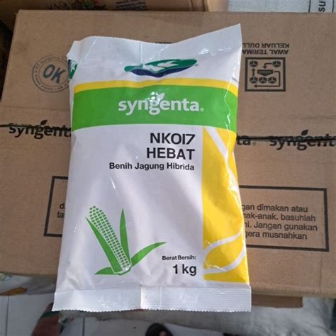 Benih Jagung Hibrida Syngenta Nk 017 Hebat Kemasan 1 Kg Original