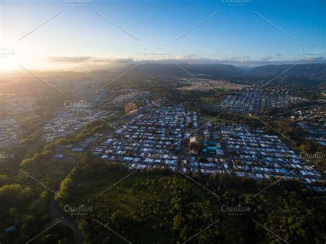 Aerial view of toa alta puerto rico featuring puerto rico, caribbean ...