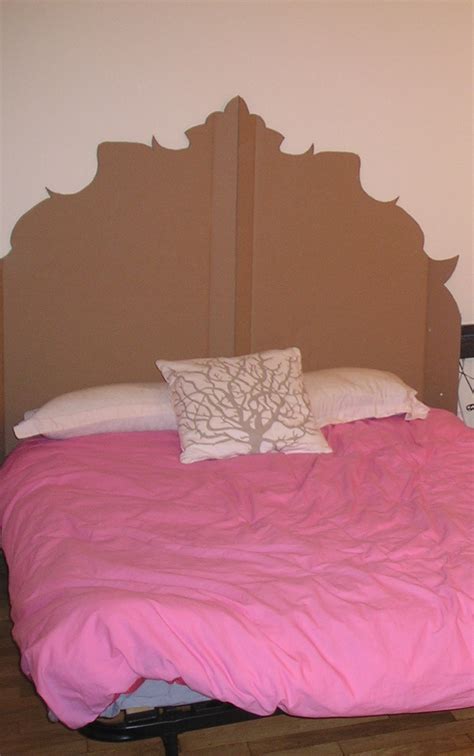 Diy Cardboard Headboard