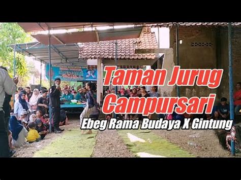 Taman Jurug Campursari Gas Terus Mbak Kalisa Ebeg Rama Budaya Kali