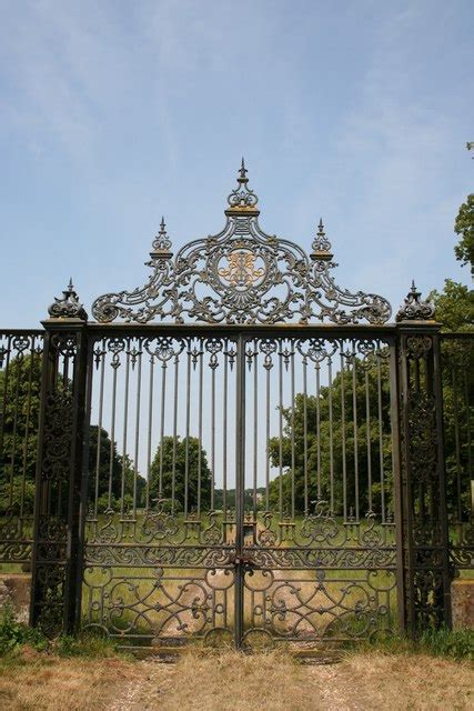 Revesby Abbey Gates Detail © Richard Croft Cc By Sa20 Geograph