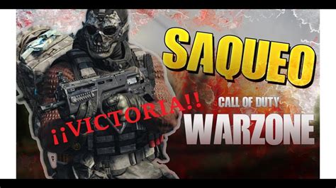 Victoria En Warzone Saqueo En Squads Call Of Duty Modern Warfare