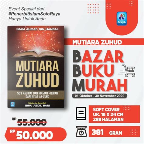 Jual Pustaka Arafah Mutiara Zuhud Nasihat Dan Hikmah Pilihan Dari