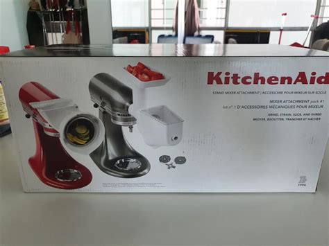 Kitchenaid Fppa Stand Mixer Attachment Pack 1 With Food Grinder Mixer Accessories Kitchenaid