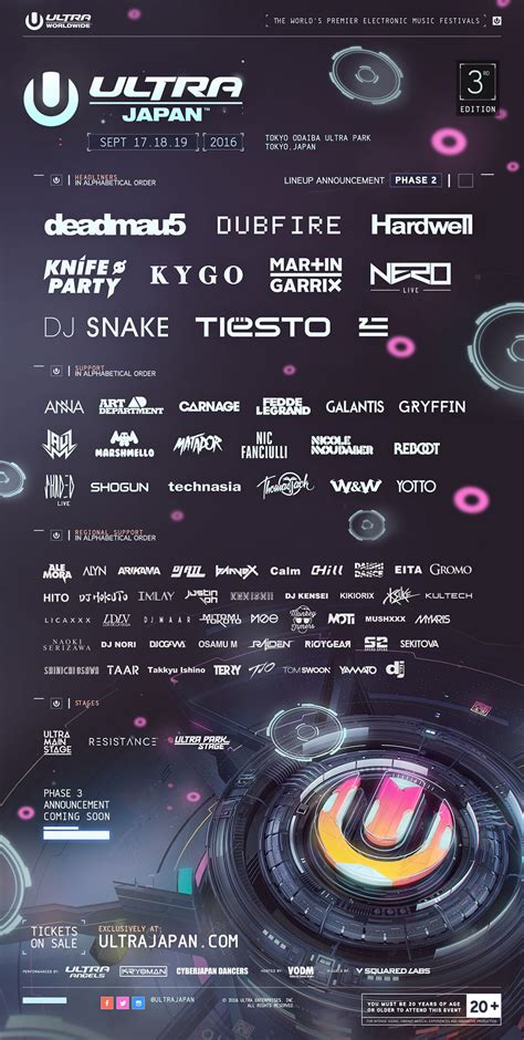 ULTRA Japan Announces Phase Two Lineup - Ultra Bali June 6, 7 — 2024