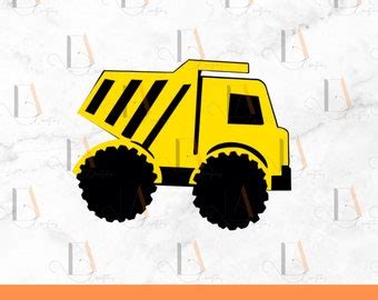 Construction Svg Trucks Svg Files Excavator Svg Dump Truck Svg