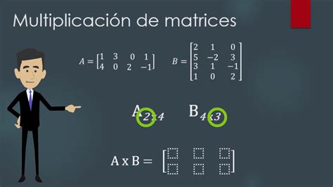 Operaciones Con Matrices Youtube