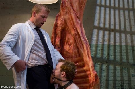 Horny Butcher Fucks His Tied Up Coworker In XXX Dessert Picture 6