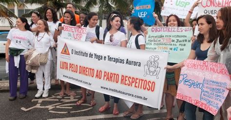 Fotos Marcha Pela Humaniza O Do Parto Re Ne Centenas No Rio