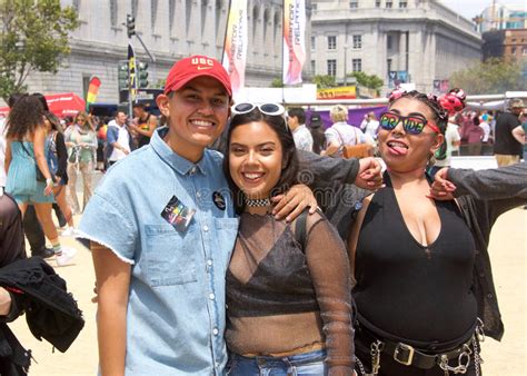 San Francisco Gay Pride Festival 2017 Editorial Stock Image Image Of Center Market 95275854
