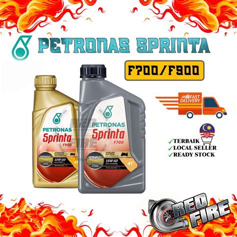 Local Original Petronas Sprinta F W Semi Synthetic F T