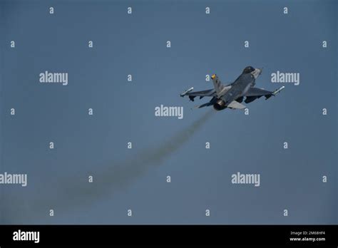 An F 16 Fighting Falcon Assigned To The 8th Operations Group Takes Off From Kunsan Air Base