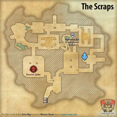 Blackreach Greymoor Caverns Map For ESO Greymoor Chapter The Elder