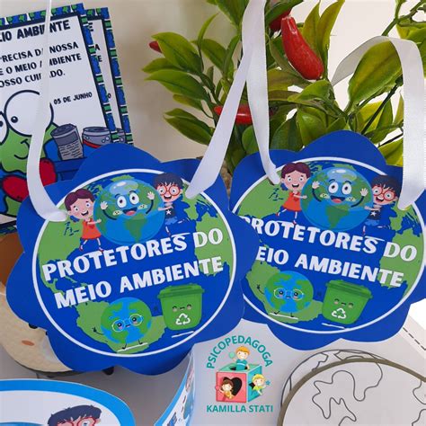 Kit Meio Ambiente Psicopedagoga Kamilla Stati