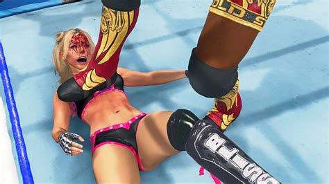 WWE 2k23 Alexa Bliss Vs Shelton Benjamin Intergender Wrestling