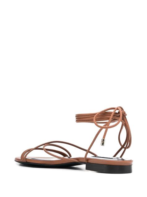 Patrizia Pepe Essential Flat Sandals Farfetch