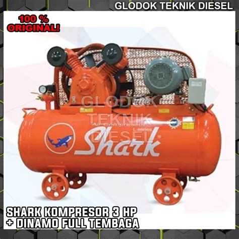 Jual Shark Kompresor Angin Hp Pk Dinamo Full Tembaga Electro Motor