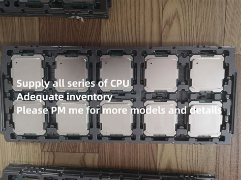 Intel Xeon E5-2696 V4 CPU - 22 Cores, 2.20ghz, 55MB Cache