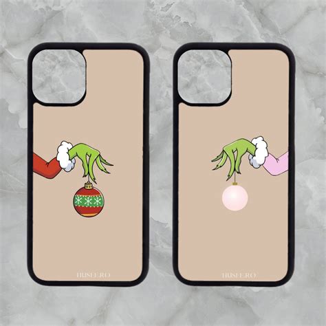 Set De Cuplu Grinch Huse De Telefon La Cele Mai Bune Pre Uri