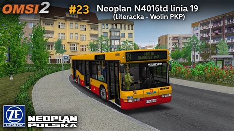 OMSI 2 23 Neoplan N4016td Cztery Mapy W Jednej Mod Linia 19