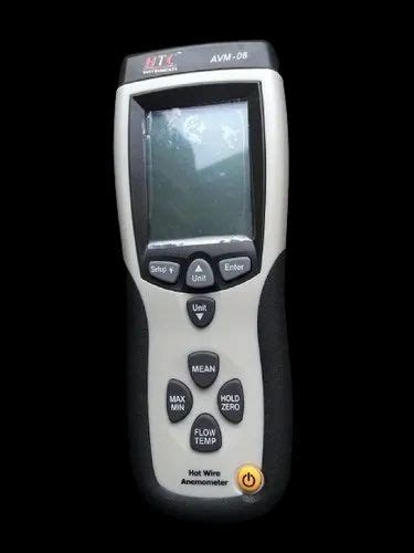Lcd Htc Avm Hot Wire Anemometer For Industrial Of Rdg D Digits At Rs In Vadodara
