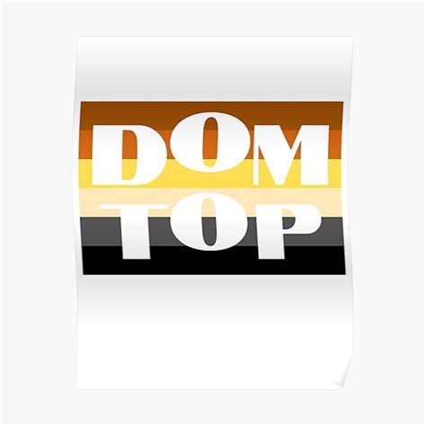 WOOFZ Dom Top Daddy Pride Gay Bears Flag Poster For Sale By Woofz Redbubble