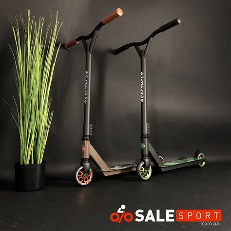 Самокат Street Surfing DESTROYER Green Lightning - Велосклад