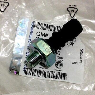 GENUINE OE GM OIL PRESSURE SWITCH SENSOR FOR VAUXHALL ASTRA CORSA FAST