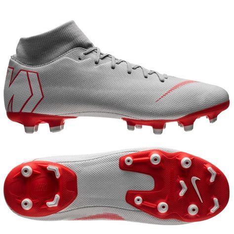 Nike Mercurial Superfly 6 Academy MG Raised On Concrete - Grau/Rot