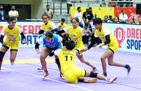 Haryana Emerged As A Winner At Th Girls Junior National Kabaddi