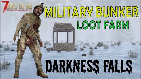 Military Bunker The Reward Loot Farm Darkness Falls V4 Hazmat