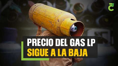 Precio Del Gas Lp Sigue A La Baja