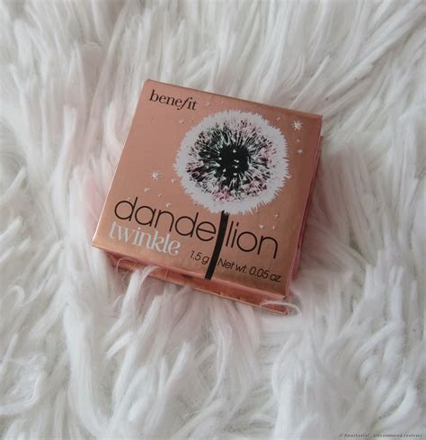 Benefit Dandelion Twinkle Powder Highlighter What Can You Do If You