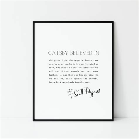 The Great Gatsby Green Light Quote